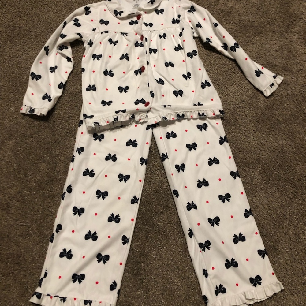 Carters size 8 Girls Flannel Pajamas